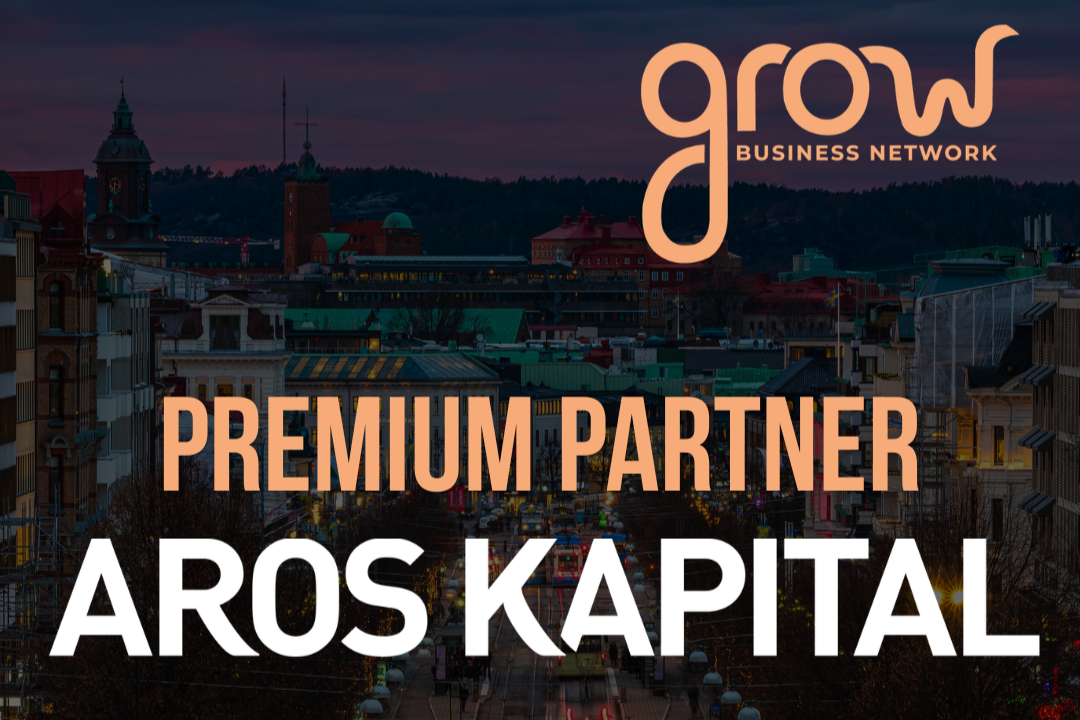 Aros Kapital blir partner till Grow Business Summit 2026  